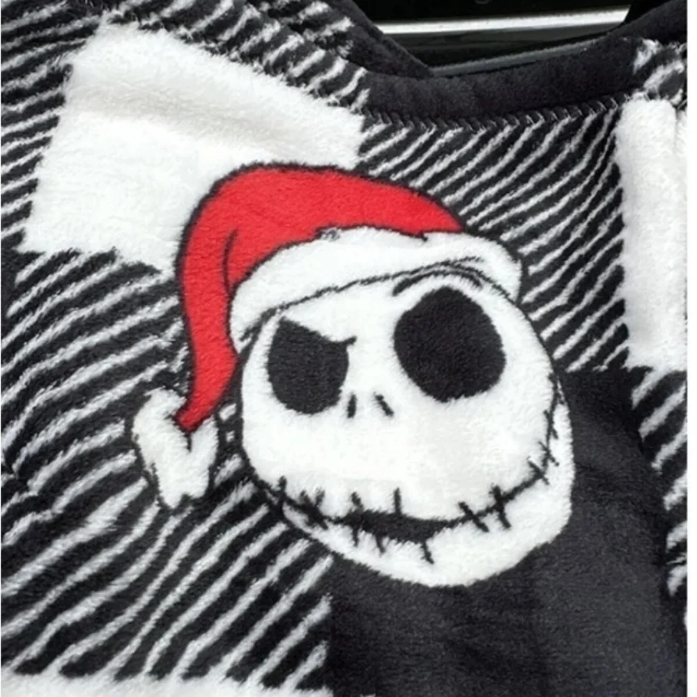 Disney The Nightmare Before Christmas Jack  Silk Throw Blanet